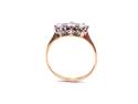 18ct Yellow Gold Diamond 3 Stone Ring