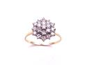 18ct Yellow Gold Diamond Cluster Ring