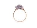 18ct Yellow Gold Diamond Cluster Ring