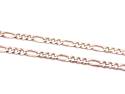 9ct Yellow Gold Figaro Chain 24 inch