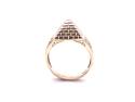 9ct Yellow Gold Pyramid Ring