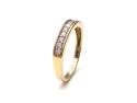 9ct Yellow Gold Diamond Eternity Ring