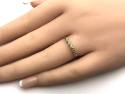 9ct Yellow Gold Diamond Eternity Ring
