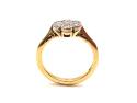 18ct Yellow Gold Diamond Cluster Ring