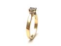 9ct Yellow Gold Diamond Cluster Ring