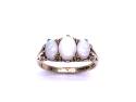 9ct Yellow Gold Opal 3 Stone Ring