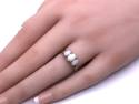 9ct Yellow Gold Opal 3 Stone Ring