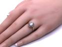 9ct Yellow Gold Opal & Diamond Ring