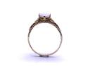 9ct Yellow Gold Opal Solitaire Ring