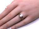 9ct Yellow Gold Opal Solitaire Ring