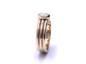 9ct Yellow Gold Opal Solitaire Ring