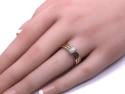 9ct Yellow Gold Opal Solitaire Ring