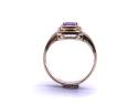 9ct Yellow Gold Rhodolite Garnet Ring