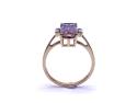 9ct Yellow Gold Ametrine & Topaz Ring
