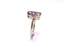 9ct Yellow Gold Ametrine & Topaz Ring