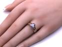 9ct Yellow Gold Tanzanite & Topaz Ring