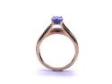 9ct Yellow Gold Tanzanite & Topaz Ring