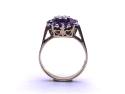 9ct Ruby & Diamond Cluster Ring