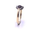 18ct Ruby & Diamond Cluster Ring