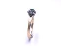 9ct Emerald & Diamond Cluster Ring