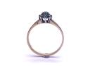 9ct Emerald & Diamond Cluster Ring