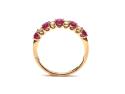 9ct Yellow Gold Ruby & Diamond Eternity Ring0.28ct