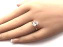 9ct Laboratory Grown Oval Diamond Solitaire 2.02ct