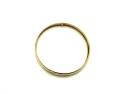9ct Yellow Gold Leaf Patterned Bangle