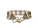 9ct Yellow Gold Gate Bracelet