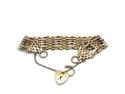 9ct Yellow Gold Gate Bracelet
