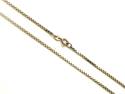 9ct Yellow Gold Box Chain 20 inch
