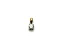 9ct Yellow Gold Diamond Pendant