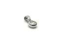 18ct White Gold Diamond Pendant
