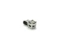 9ct White Gold Diamond Pendant