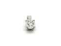 9ct White Gold Diamond Pendant