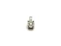 9ct White Gold Diamond Pendant