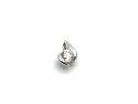 9ct White Gold Diamond Pendant