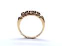 9ct Yellow Gold Diamond 5 Stone Ring