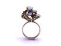 9ct Yellow Gold Opal Cluster Ring