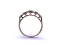 9ct Yellow Gold Citrine 5 Stone Ring