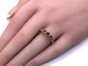 9ct Yellow Gold Citrine 5 Stone Ring