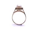 9ct Yellow Gold Pearl & Diamond Ring