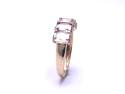 9ct Yellow Gold Kunzite 5 Stone Ring