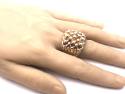9ct Yellow Gold 5 Row Keeper Ring