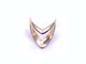 9ct Yellow Gold Double Wishbone Ring