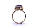 9ct Yellow Gold Amethyst Solitaire Ring