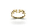 9ct Yellow Gold 'MUM' Ring