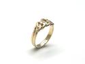 9ct Yellow Gold Curb Link Ring