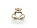 9ct Yellow Gold Heart Ring