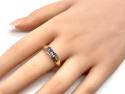 9ct Tanzanite & Diamond Ring